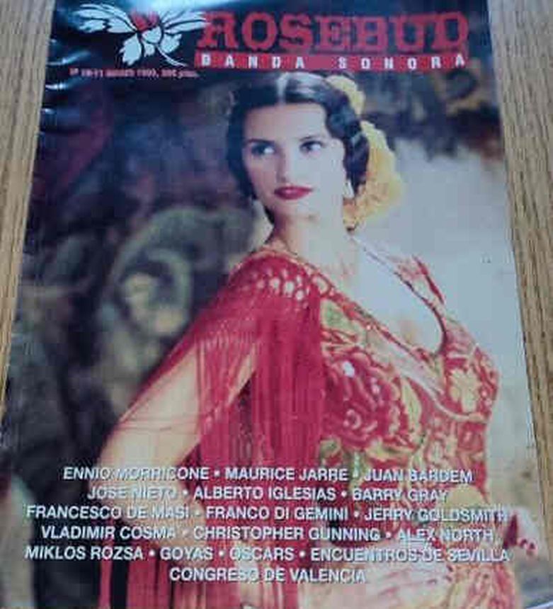 ROSEBUD BANDA SONORA magazine side cover Issue 10-11  March 1999
