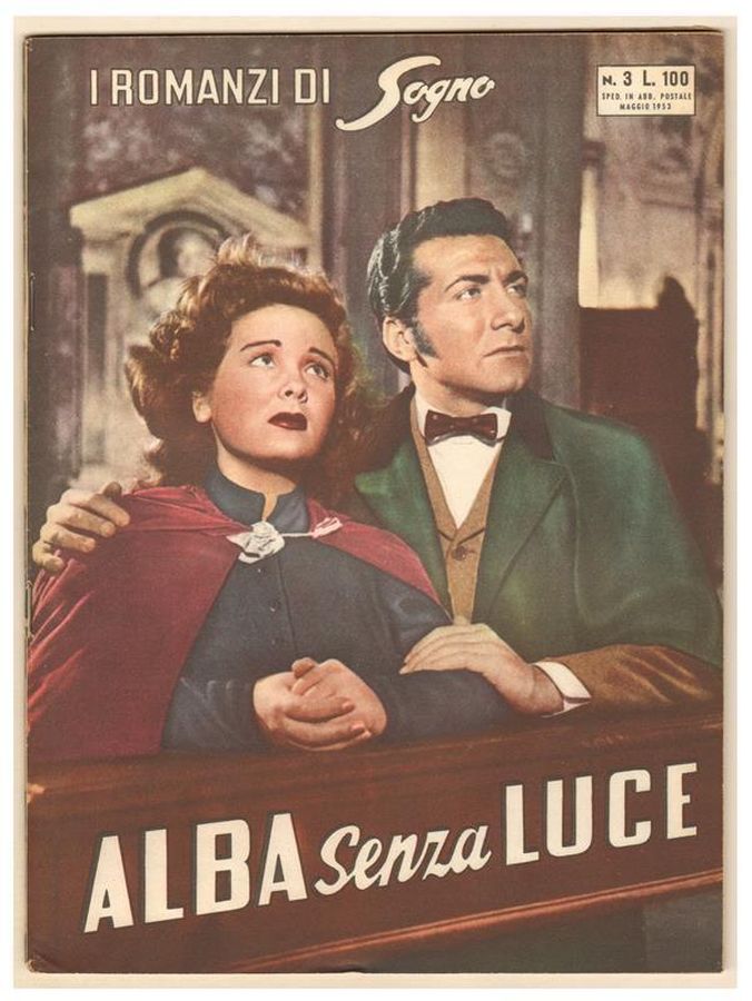 I ROMANZI DI SOGNO magazine side cover Issue 3  May 1953