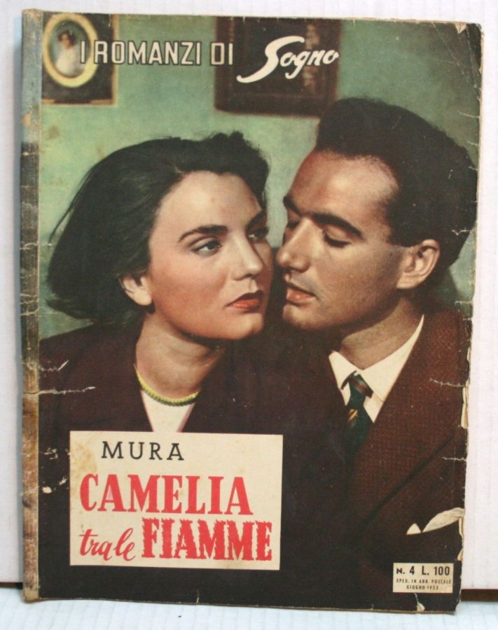 I ROMANZI DI SOGNO magazine side cover Issue 4  June 1953