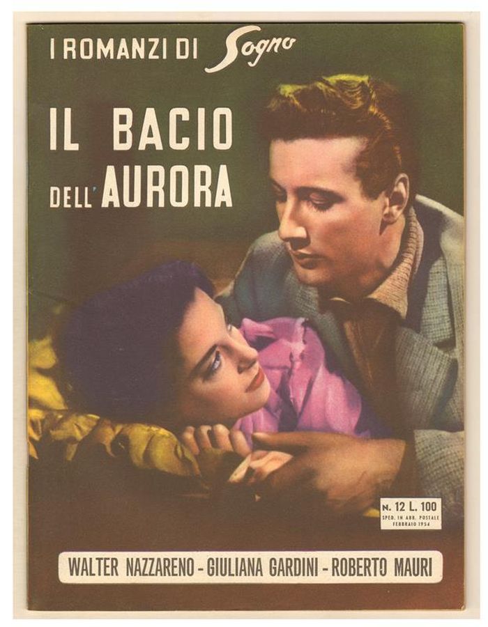 I ROMANZI DI SOGNO magazine side cover Issue 12  February 1954