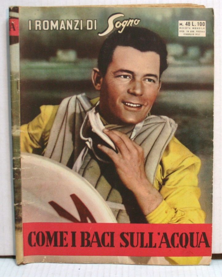 I ROMANZI DI SOGNO magazine side cover Issue 48  February 1957
