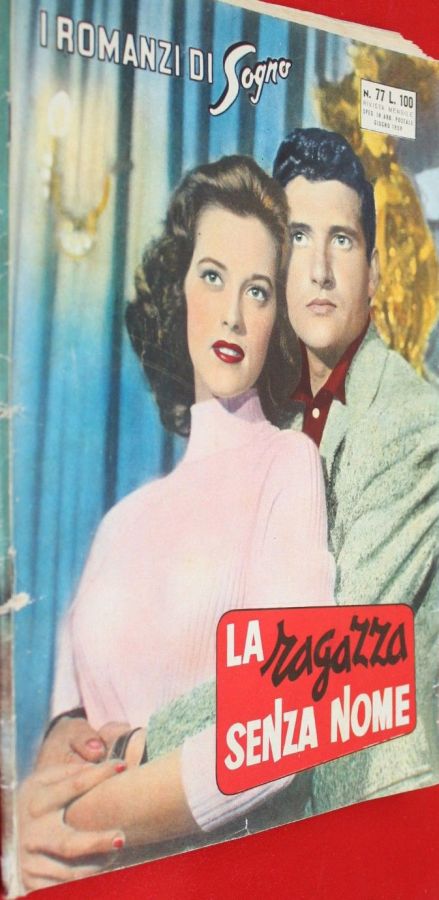 I ROMANZI DI SOGNO magazine side cover Issue 77  June 1959