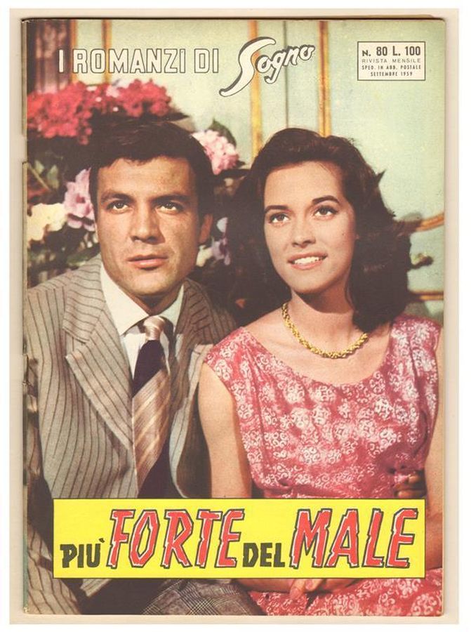 I ROMANZI DI SOGNO magazine side cover Issue 80  September 1959