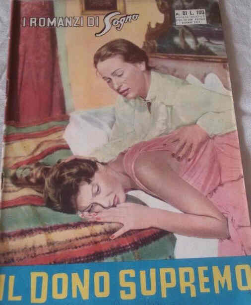 I ROMANZI DI SOGNO magazine side cover Issue 81  October 1959