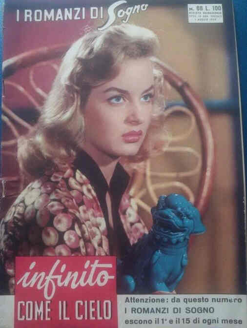 I ROMANZI DI SOGNO magazine side cover Issue 88 1 May 1960