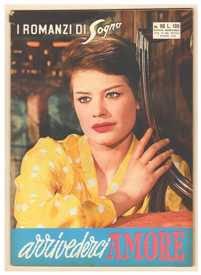 I ROMANZI DI SOGNO magazine side cover Issue 98 1 October 1960