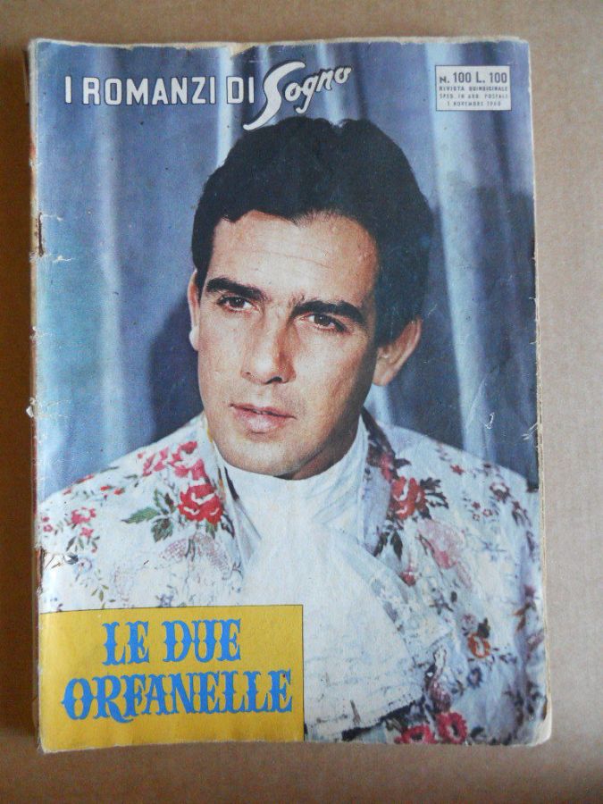 I ROMANZI DI SOGNO magazine side cover Issue 100 1 November 1960