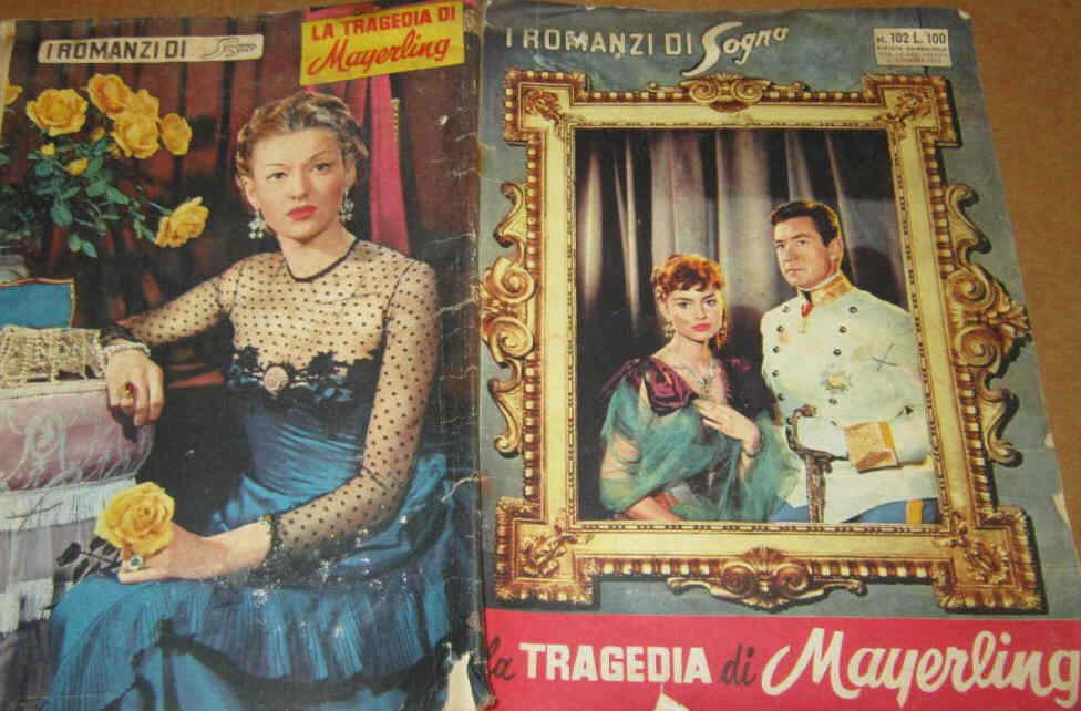 I ROMANZI DI SOGNO magazine side cover Issue 102 1 December 1960