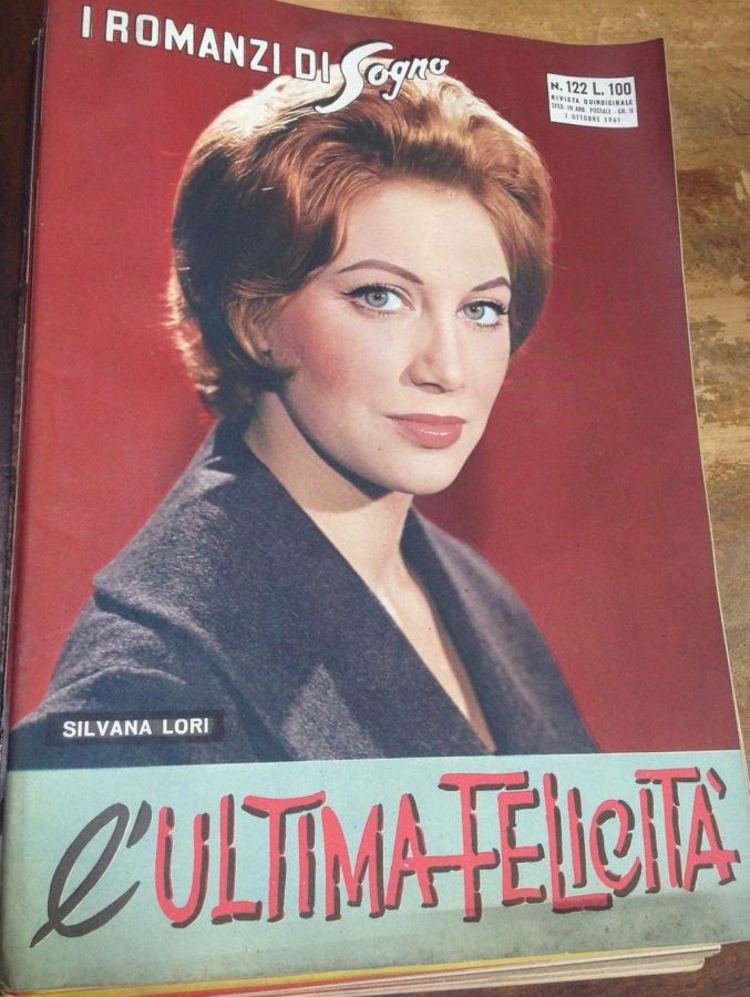 I ROMANZI DI SOGNO magazine side cover Issue 122 1 October 1961