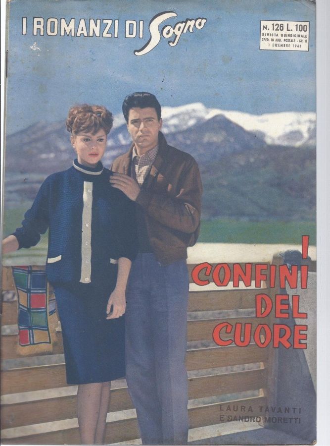 I ROMANZI DI SOGNO magazine side cover Issue 126 1 December 1961