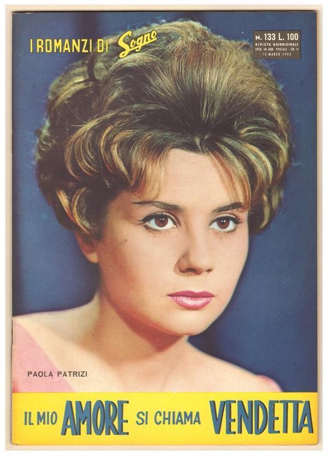 I ROMANZI DI SOGNO magazine side cover Issue 133 15 March 1962