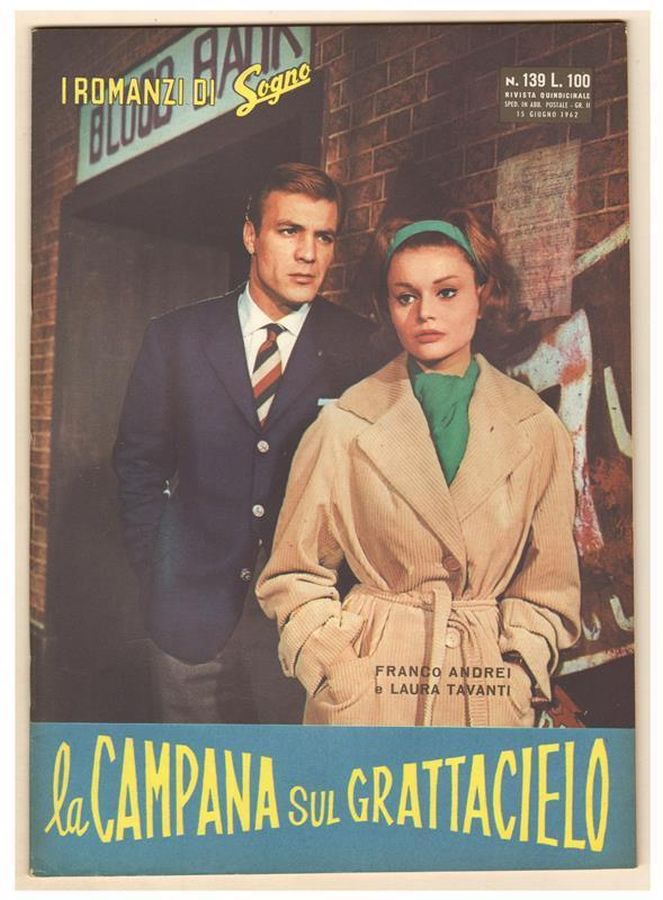 I ROMANZI DI SOGNO magazine side cover Issue 139 15 June 1962