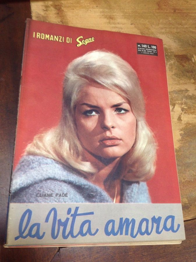 I ROMANZI DI SOGNO magazine side cover Issue 140 1 July 1962