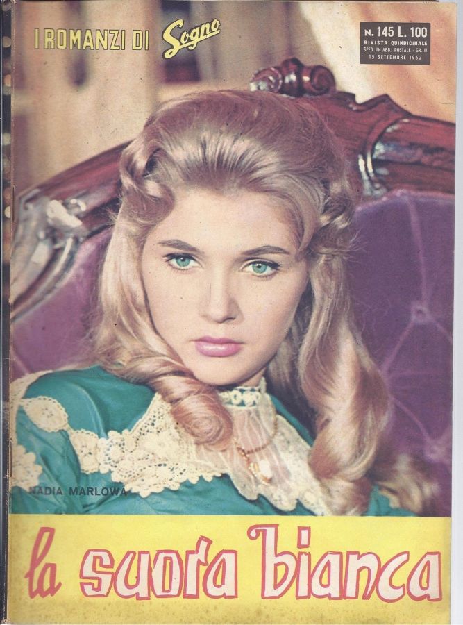 I ROMANZI DI SOGNO magazine side cover Issue 145 15 September 1962