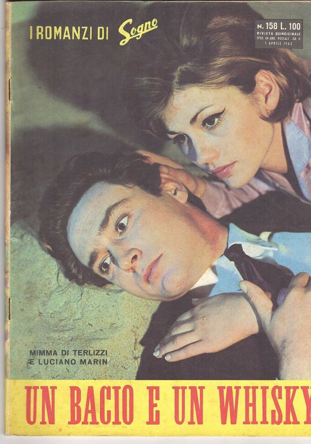 I ROMANZI DI SOGNO magazine side cover Issue 158 1 April 1963