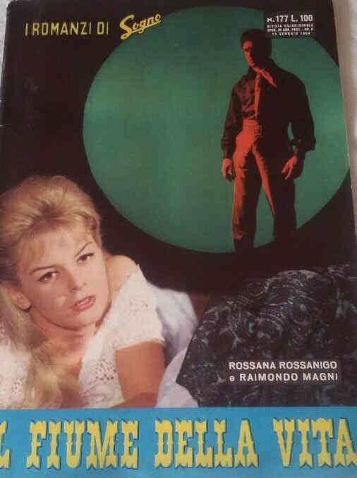 I ROMANZI DI SOGNO magazine side cover Issue 177 15 January 1964