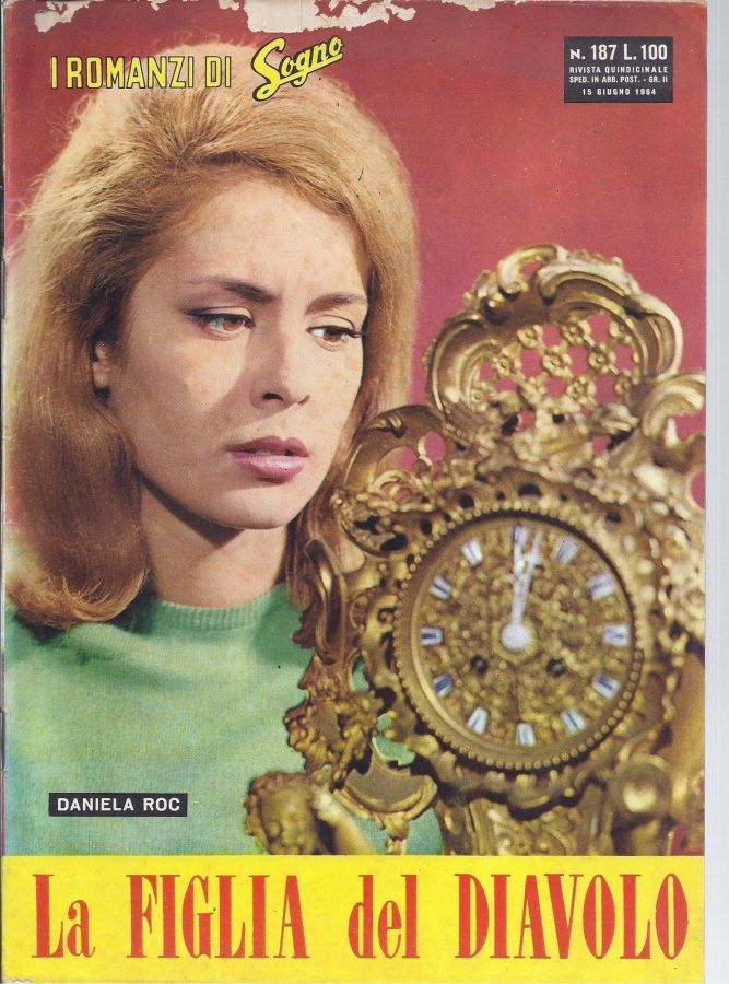 I ROMANZI DI SOGNO magazine side cover Issue 187 15 June 1964
