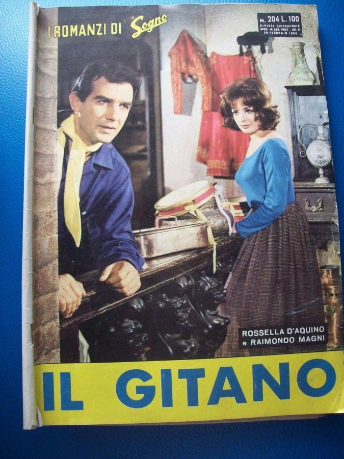 I ROMANZI DI SOGNO magazine side cover Issue 204 20 February 1965
