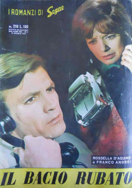 I ROMANZI DI SOGNO magazine side cover Issue 210 31 May 1965