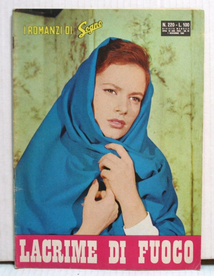 I ROMANZI DI SOGNO magazine side cover Issue 220 1 November 1965