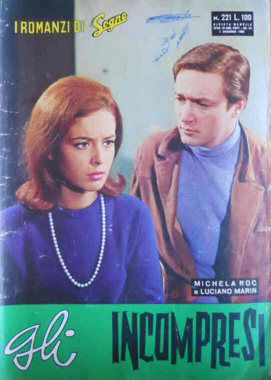 I ROMANZI DI SOGNO magazine side cover Issue 221 1 December 1965