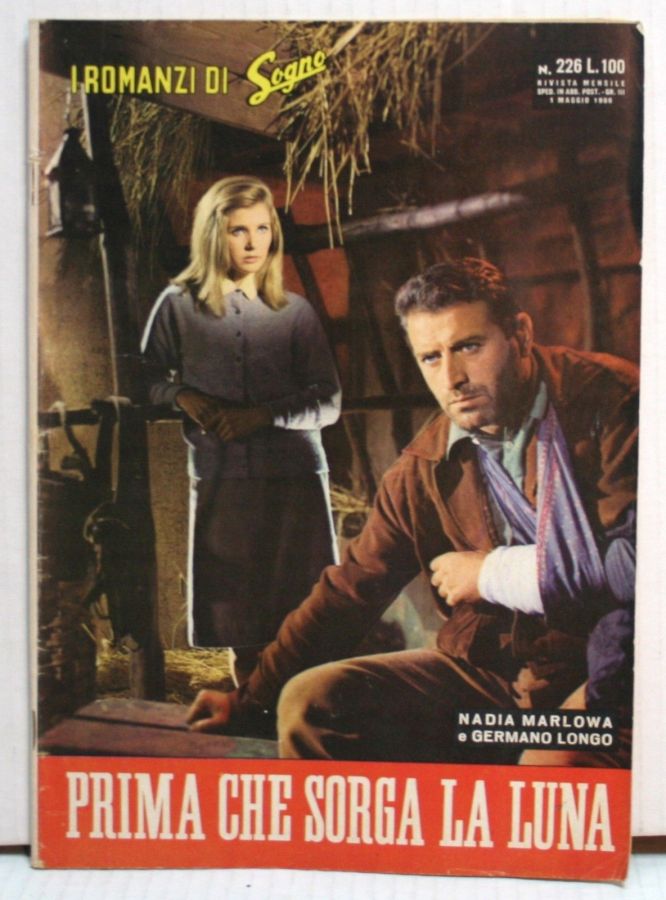 I ROMANZI DI SOGNO magazine side cover Issue 226 1 May 1966