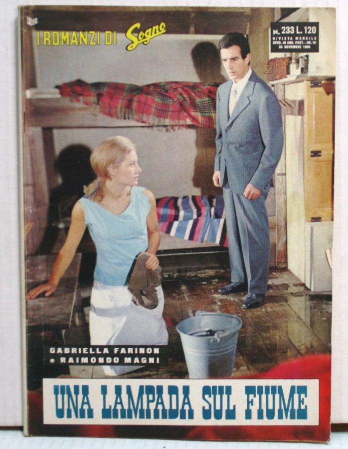 I ROMANZI DI SOGNO magazine side cover Issue 233 24 November 1966