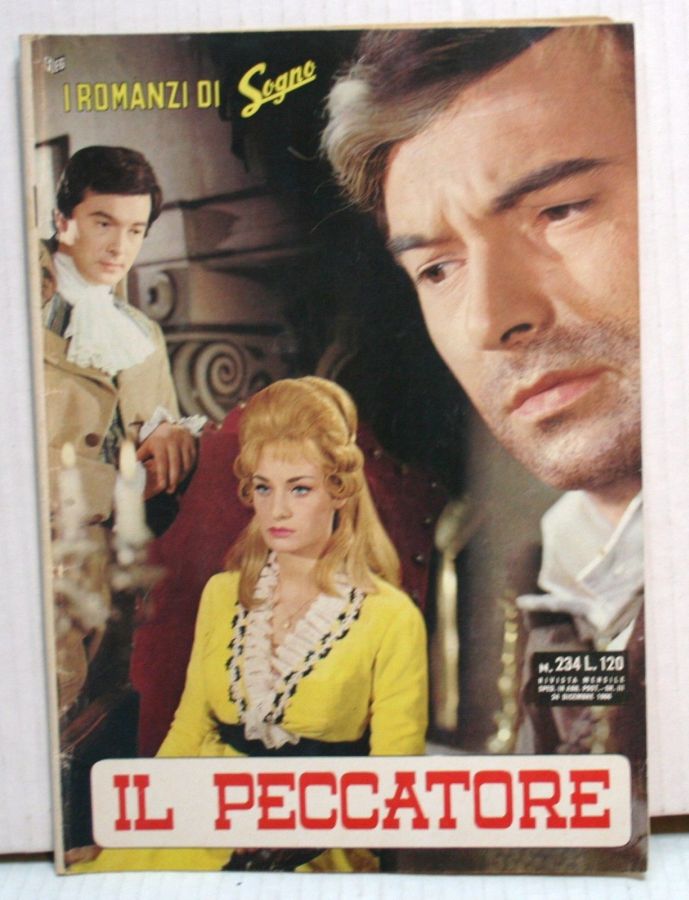 I ROMANZI DI SOGNO magazine side cover Issue 234 24 December 1966