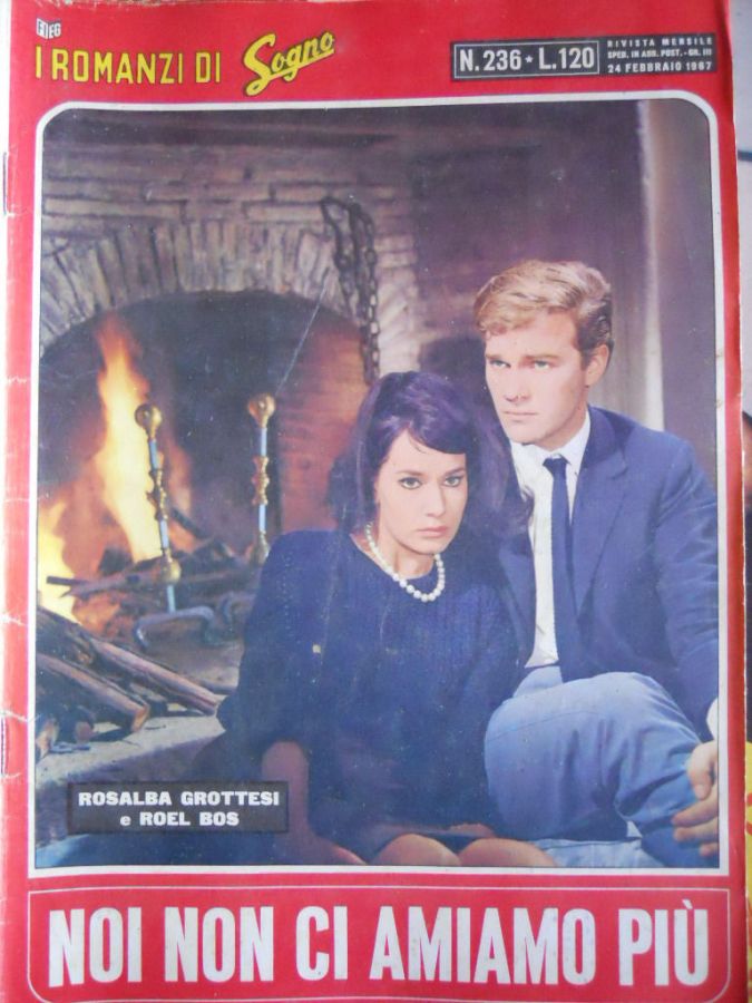 I ROMANZI DI SOGNO magazine side cover Issue 236 24 February 1967