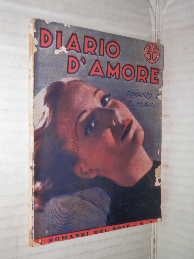 I ROMANZI DEL SOLE magazine side cover Issue 7   1936