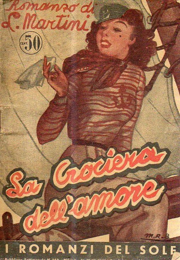 I ROMANZI DEL SOLE magazine side cover Issue 152   1938