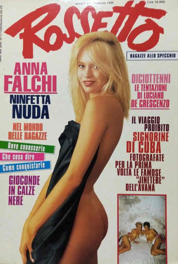 ROSSETTO magazine side cover Issue 1 February 1996
