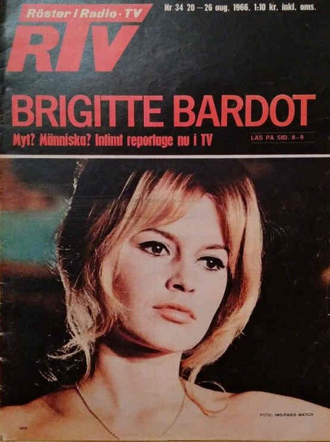 ROSTER I RADIO TV magazine side cover Issue 34 20 August 1966