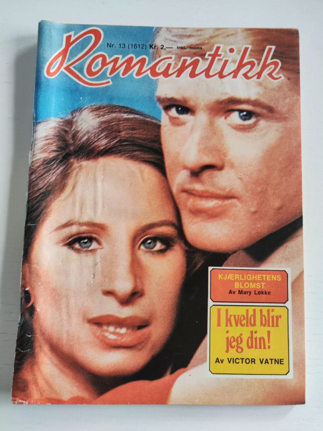 ROMANTIKK magazine side cover Issue 13   1976