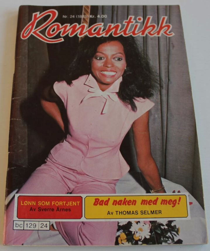 ROMANTIKK magazine side cover Issue 24   1981