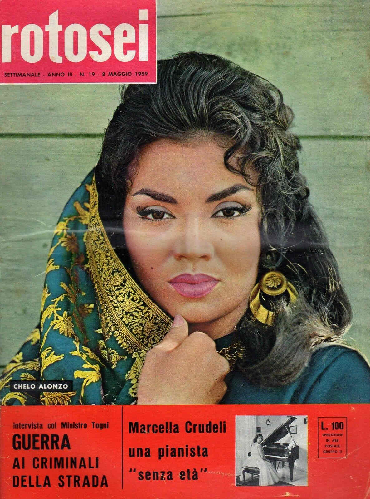 ROTOSEI magazine side cover Issue 19 8 May 1959