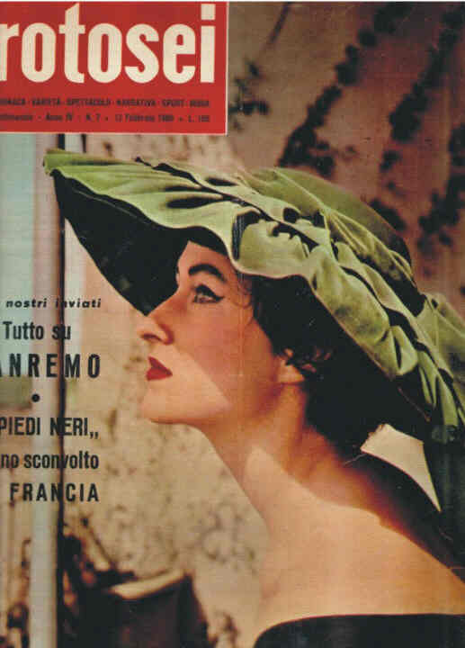 ROTOSEI magazine side cover Issue 7 12 February 1960