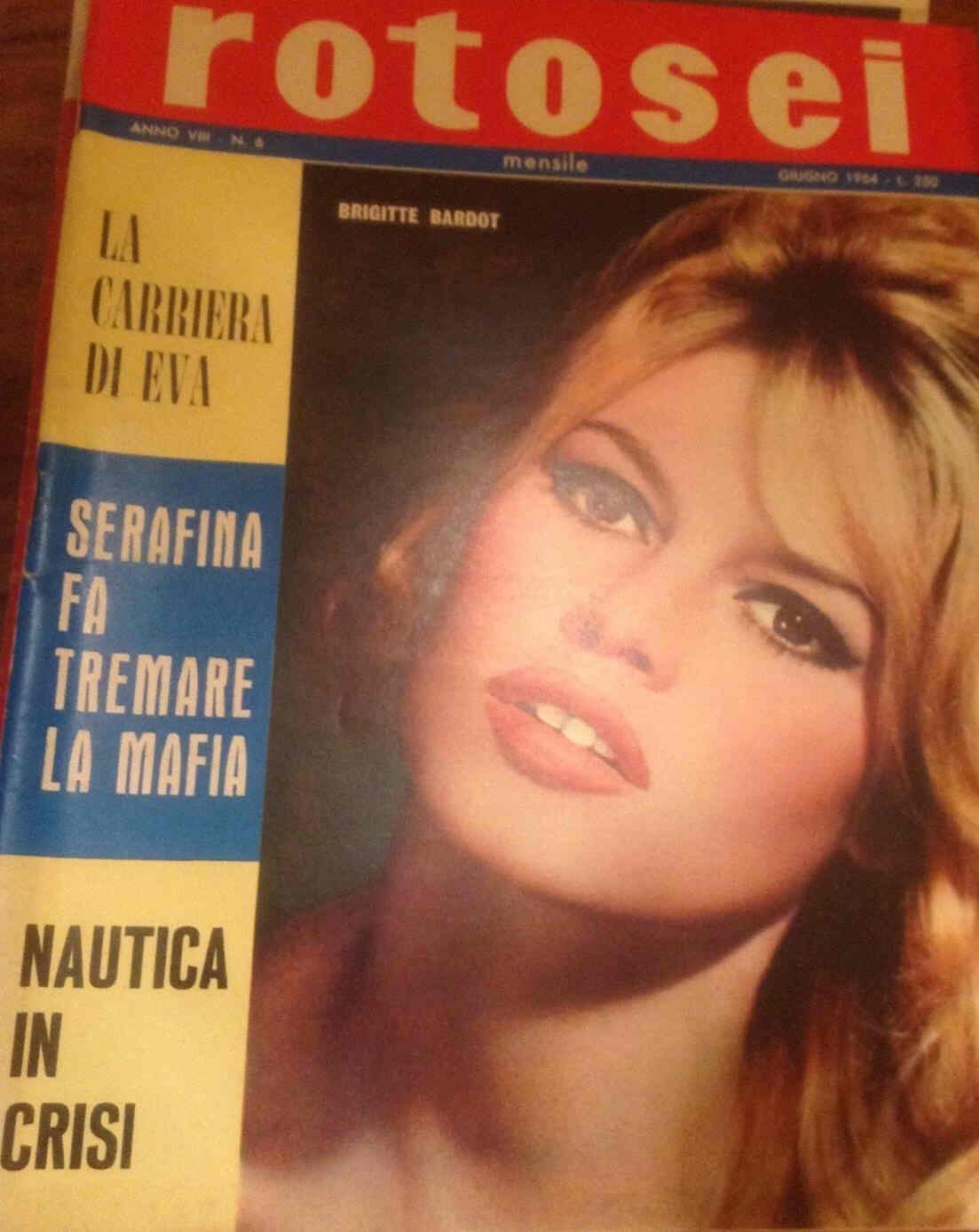 ROTOSEI magazine side cover Issue 6 June 1964