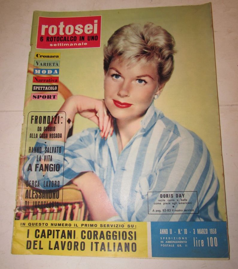 ROTOSEI magazine side cover Issue 10 3 March 1958