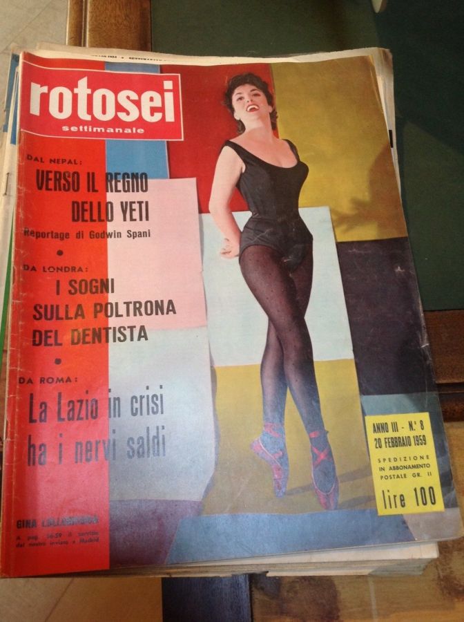 ROTOSEI magazine side cover Issue 8 20 February 1959