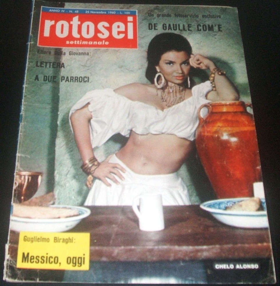 ROTOSEI magazine side cover Issue 48 25 November 1960