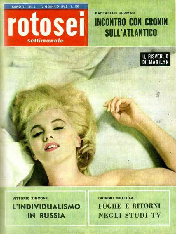 ROTOSEI magazine side cover 15 January 1962