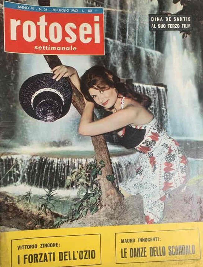 ROTOSEI magazine side cover Issue 31 30 July 1962