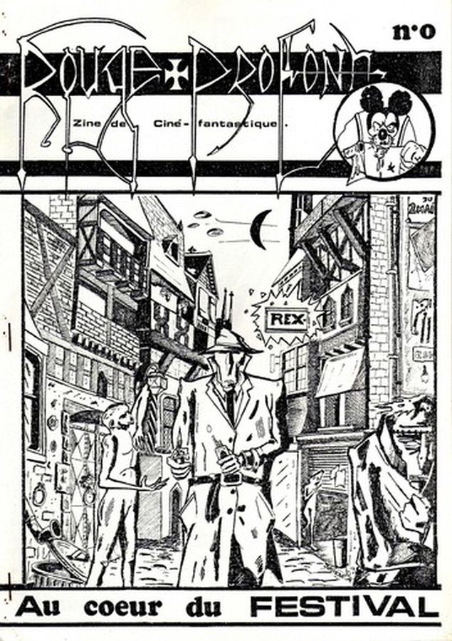 ROUGE PROFOND magazine side cover  November 1981