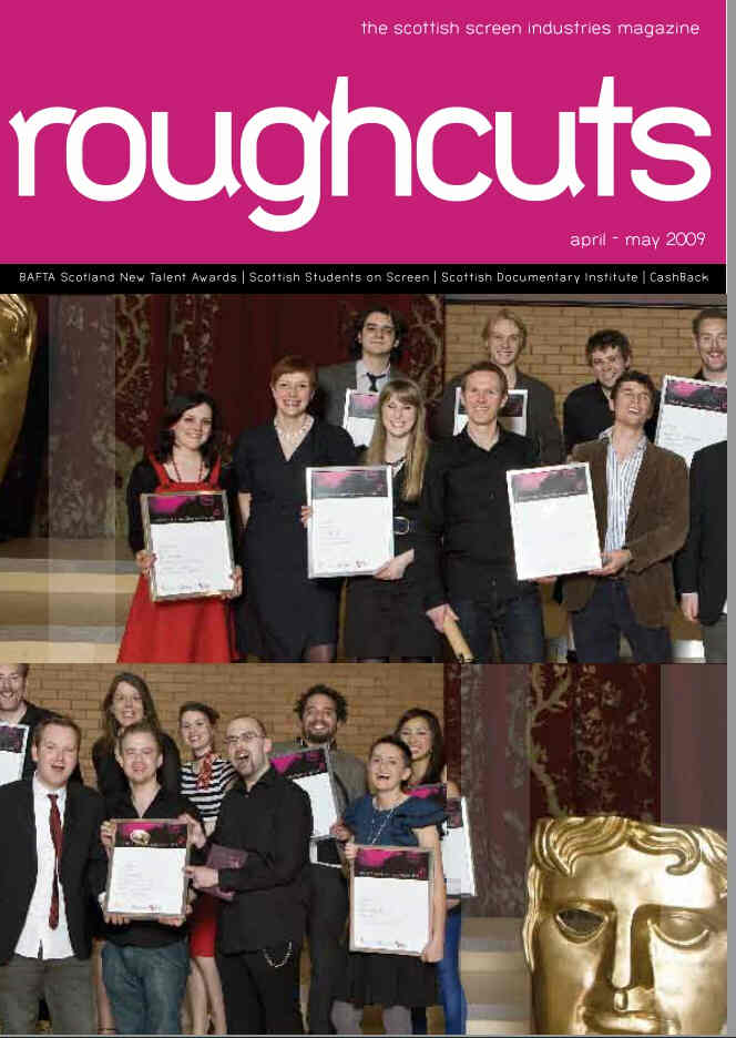 ROUGHCUTS magazine side cover April/May 2009