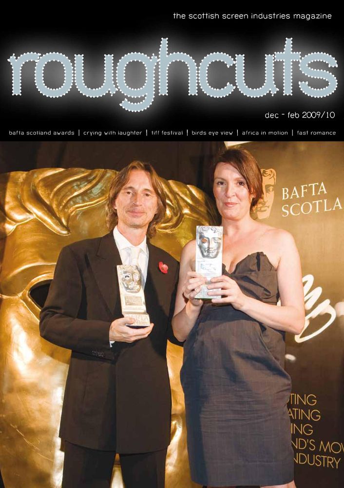 ROUGHCUTS magazine side cover Dec/January/February 2010
