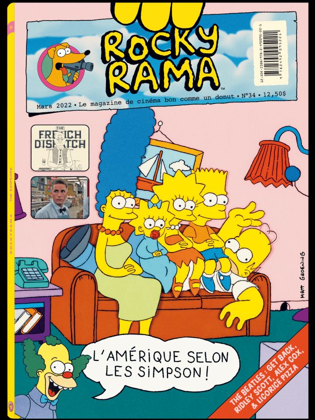 ROCKY RAMA magazine side cover Issue 34  March 2022