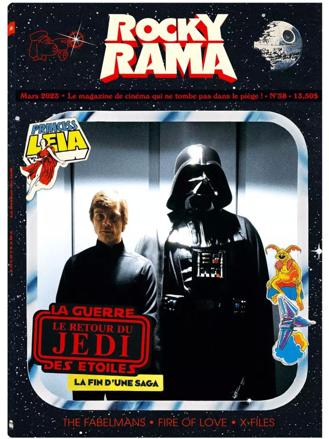 ROCKY RAMA magazine side cover Issue 38  March 2023