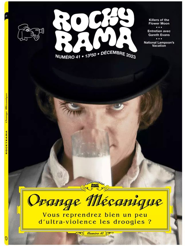 ROCKY RAMA magazine side cover Issue 41  December 2023