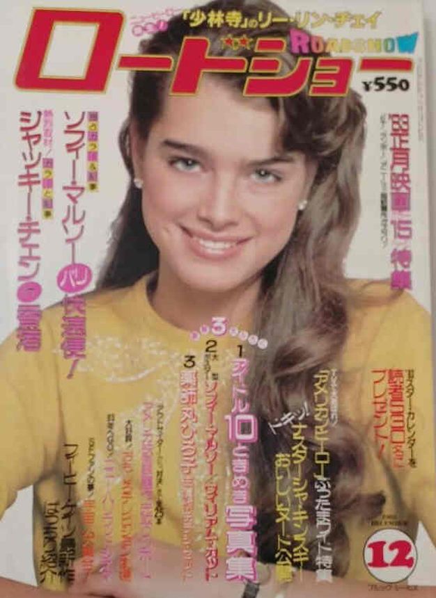 ROADSHOW magazine side cover December 1982